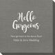 Hello Gorgeous Bamboo Luxe Napkins Image 1 of 6